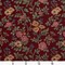 Merlot Bouquet - Red & Burgundy Floral Upholstery Fabric 54 Inches"